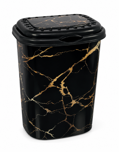 Coș pentru haine colorate 55lt - produs pe fundal alb