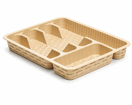 Suport tc rattan mare - produs pe fundal alb