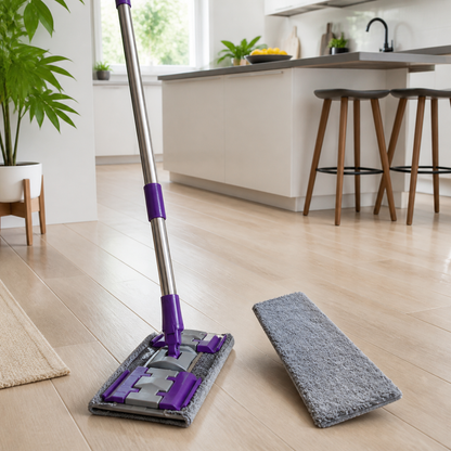 Microfibra set mop mop de podea cu zavor - imagine de prezentare