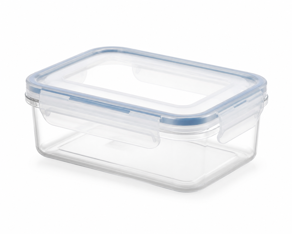 Cutie depozitare rectangulare ra etanșa elit 1000 ml - produs pe fundal alb