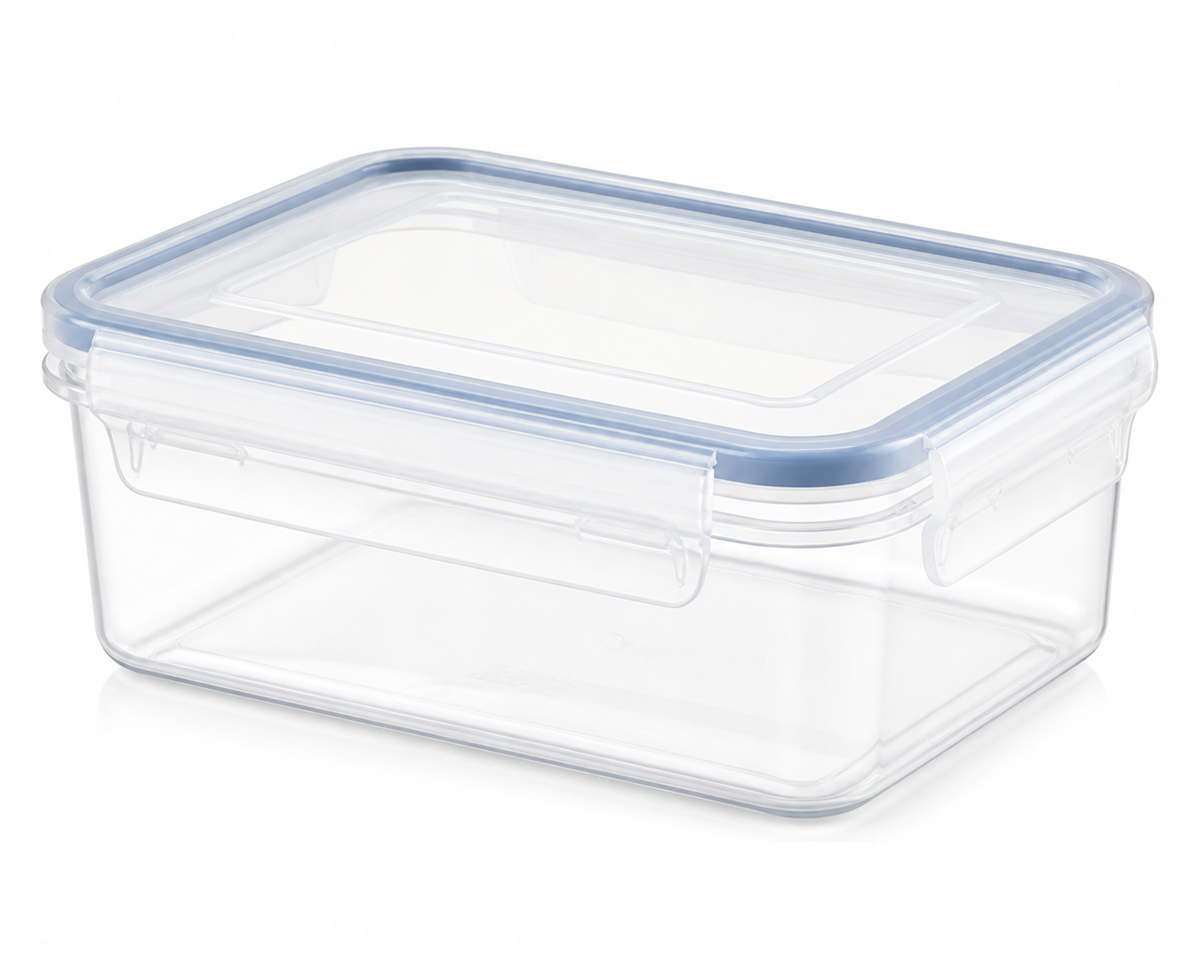 Cutie depozitare rectangulare ra etanșa elit 1500 ml - produs pe fundal alb