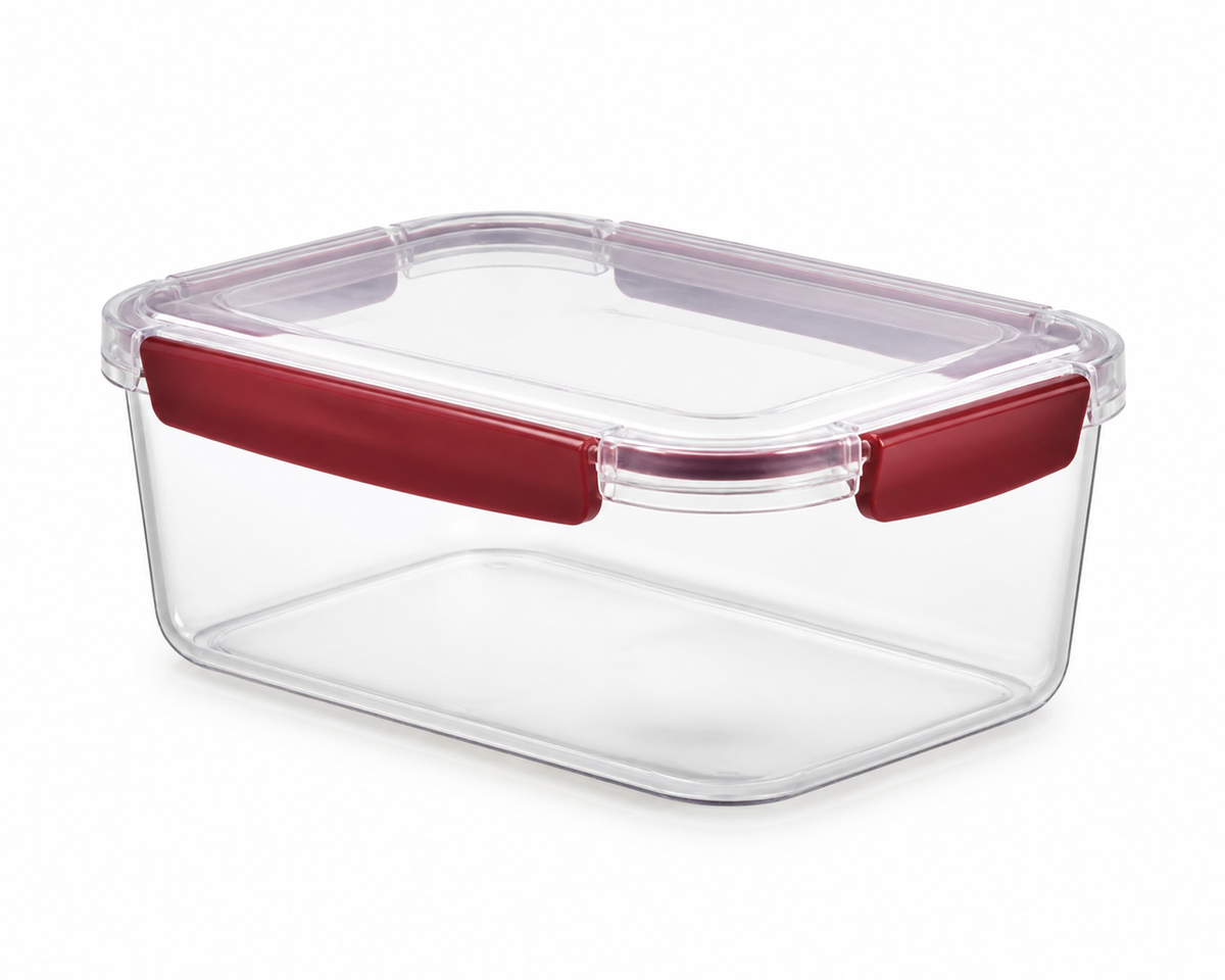 Cutie depozitare rectangulare ra etanșa etanșe gold 1000 ml - produs pe fundal alb