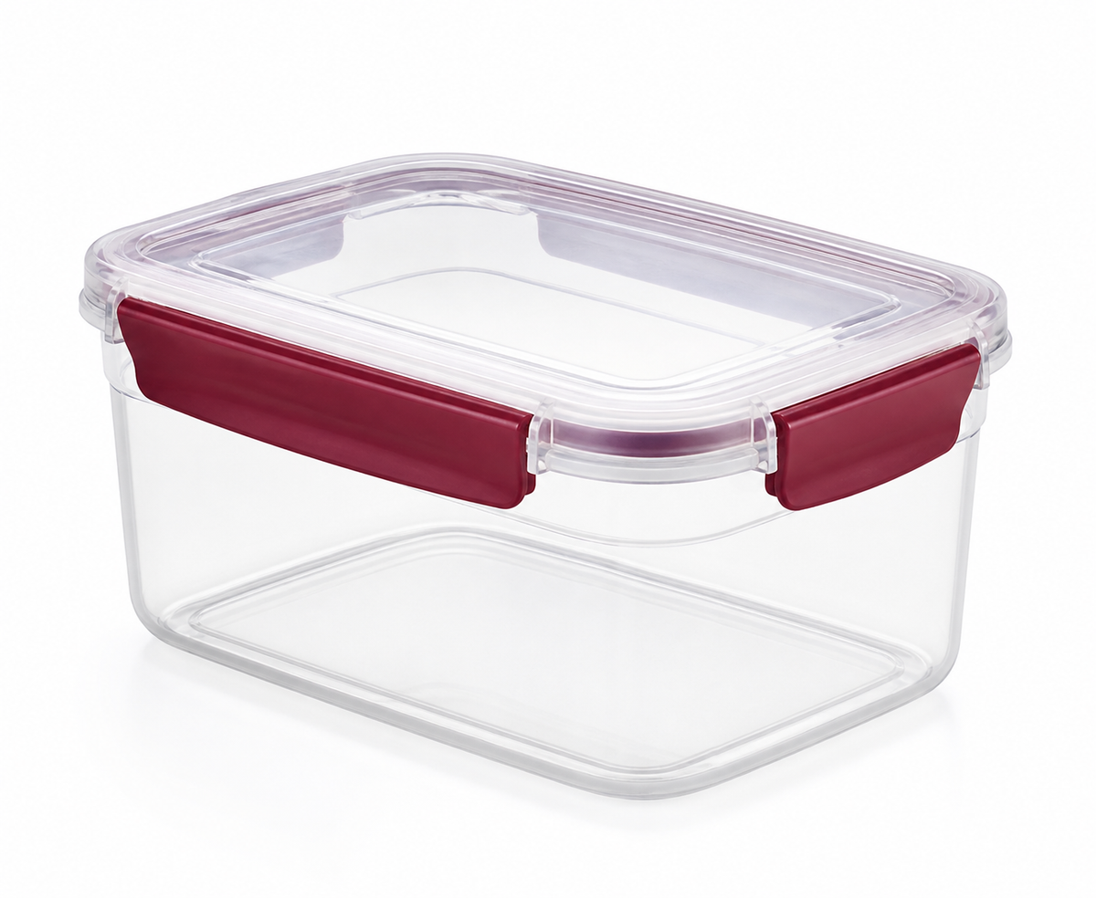 Cutie depozitare rectangulare ra etanșa etanșe gold 1400 ml - produs pe fundal alb