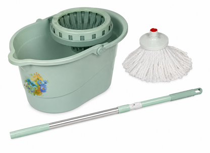 Beluga set mop 3 in 1 (bucket+mop+stick 120 cm) in display box