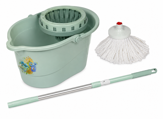 Beluga set mop 3 in 1 (bucket+mop+stick 120 cm) in display box