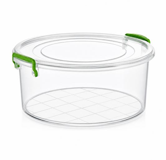 Caserola rotunde 2lt - imagine produs pe fundal alb