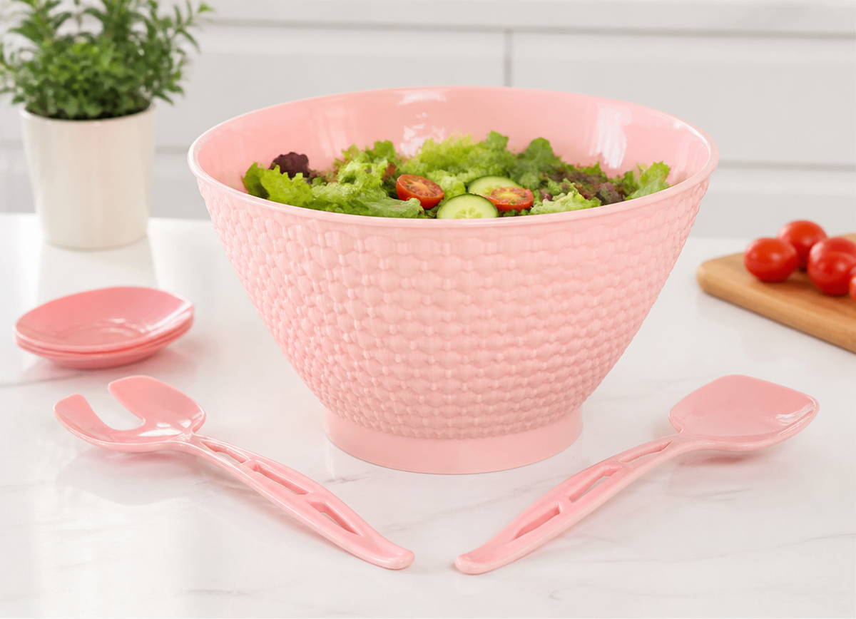 Castron pt. salata plastic - imagine produs în ambient