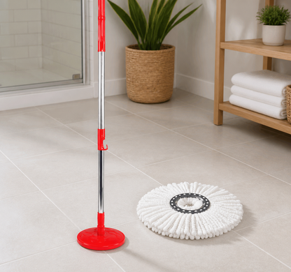 Coadă rezerva mop+microfibră - imagine produs în ambient
