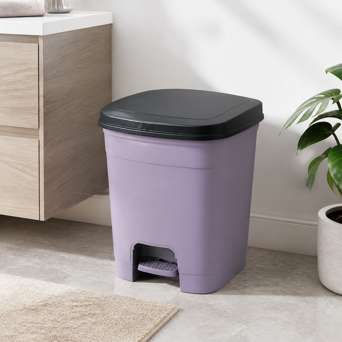 Coș cu pedale 18lt - imagine produs în ambient