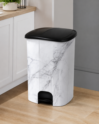 Coș cu pedale mare 25 l - imagine produs în ambient