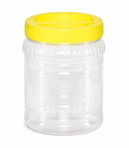 PET borcan 1lt - imagine produs pe fundal alb