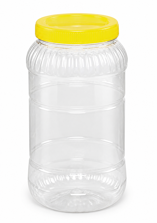 PET borcan 3lt - imagine produs pe fundal alb