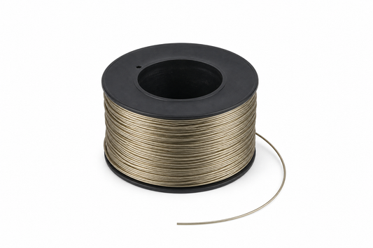 Sârmă inox 3 mm 200 m - imagine produs pe fundal alb