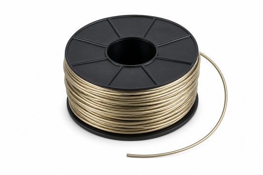 Sârmă inox 5 mm 200 m - imagine produs pe fundal alb