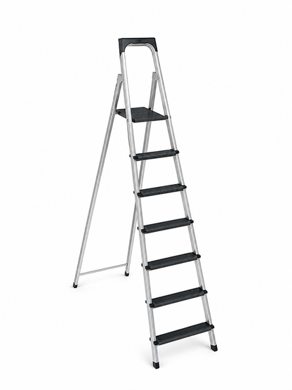 Scară 6+1 trepte - imagine produs pe fundal alb
