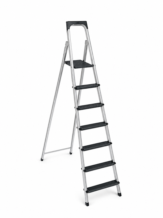 Scară 6+1 trepte - imagine produs pe fundal alb