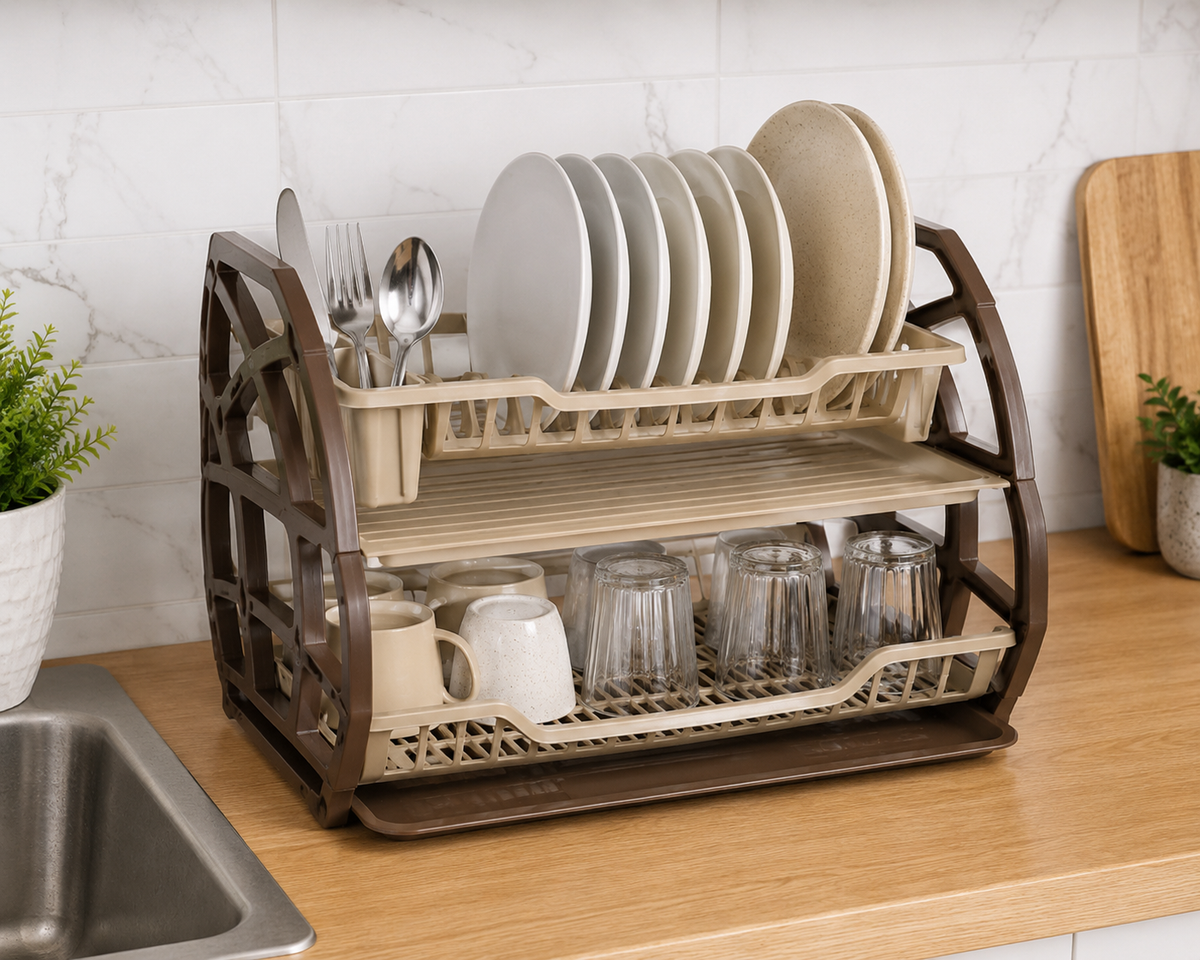Velora duo plate rack